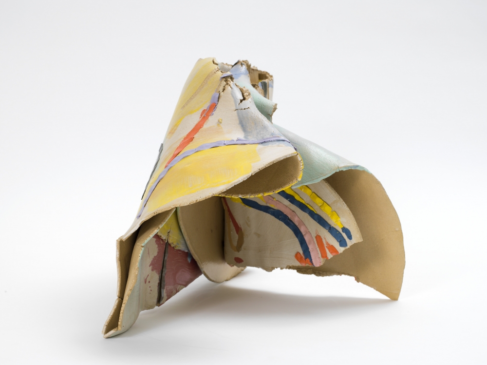 Ghada Amer, A Hidden Kiss, 2014, Ceramic, 26 x 12 inches 66.04 x 30.48 cm, courtesy of the artist and Marianne Boesky Gallery