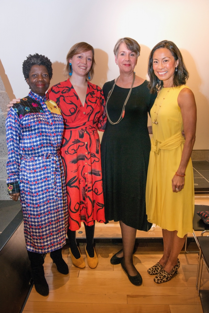 Smith College Alumna:&amp;nbsp;Thelma Golden &amp;#39;87, Charlotte Feng Ford&amp;nbsp;Endowed&amp;nbsp;Curator of Contemporary Art at&amp;nbsp;Smith College Museum of Art,&amp;nbsp;Emma Chubb, Director and Louise Ines Doyle&amp;nbsp;Cheif Curator of the Smith College Museum of Art,&amp;nbsp;Jessica Nicoll and Charlotte Feng&amp;nbsp;Ford &amp;#39;83.

&amp;nbsp;