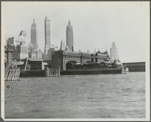 Maritime Terminal South View, 1951, Photo:&nbsp;Irma and Paul Milstein Division of US History via New York Public Library.